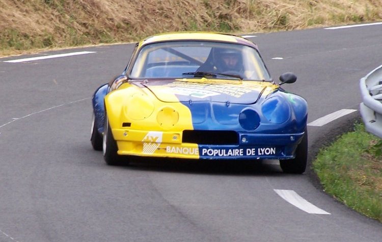 Marc Cotleur sur son Alpine A110