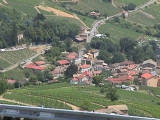 Le village depuis la ligne d'arriv�e