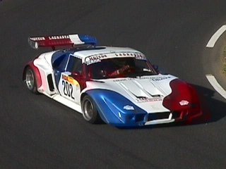 Roger Lhermet dans le virage 22 de la 1 �re mont�e