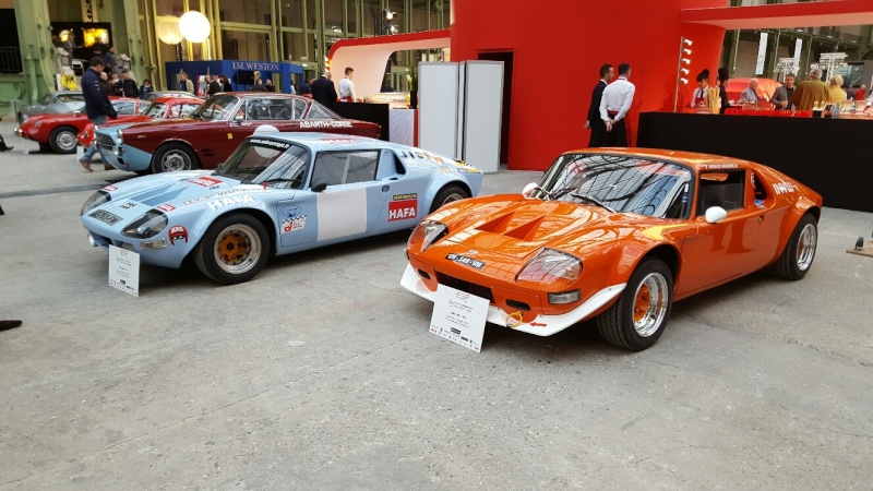 Avant le d�part du Tour Auto